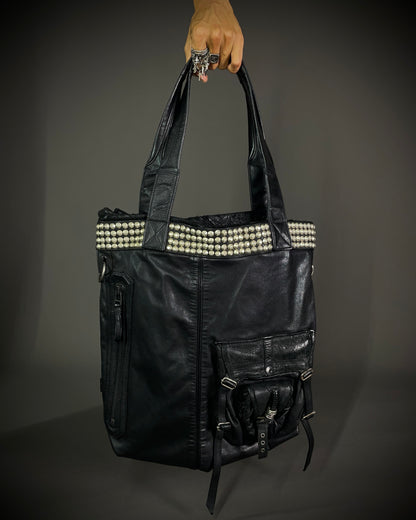 Kmrii 1301-BG02 White Estoc Tote Bag