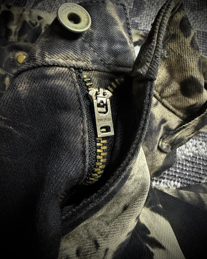LGB Lightning Wash Slim Flare Denim