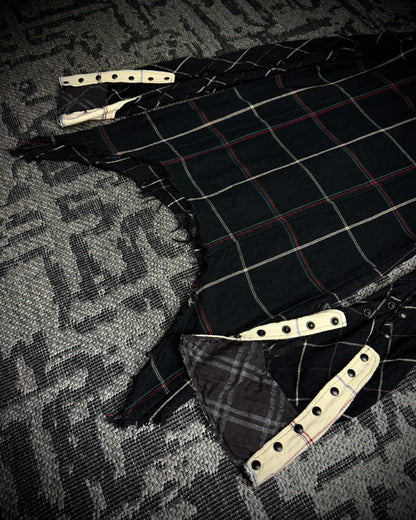 LGB Patchwork Asymmetric Flare Shirt