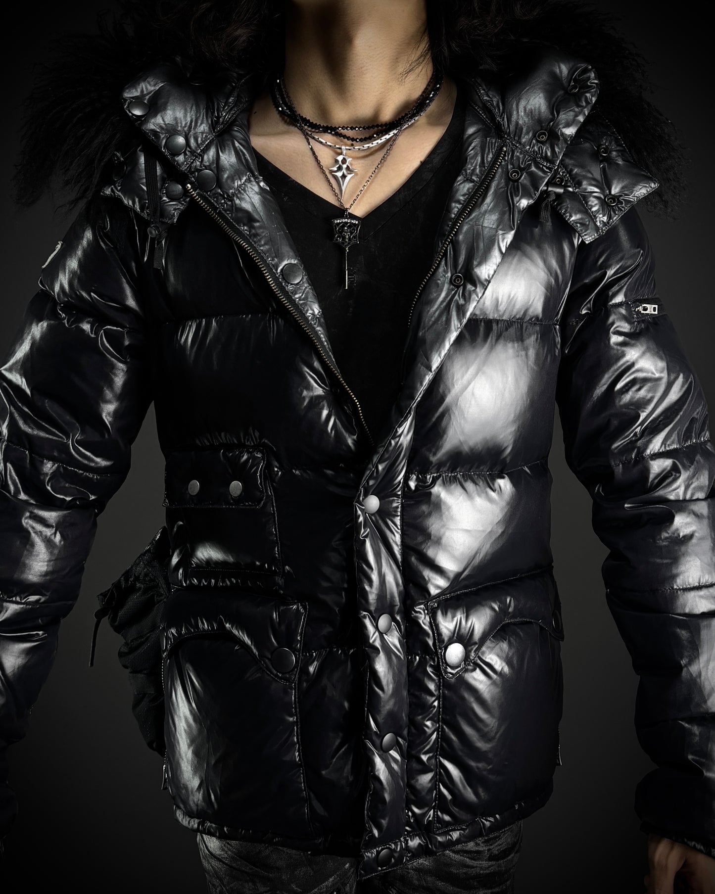 LGB Pilot Down With Fur Jacket