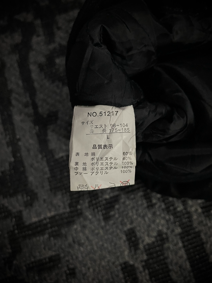 In the attic Black Gold Fur Jacket