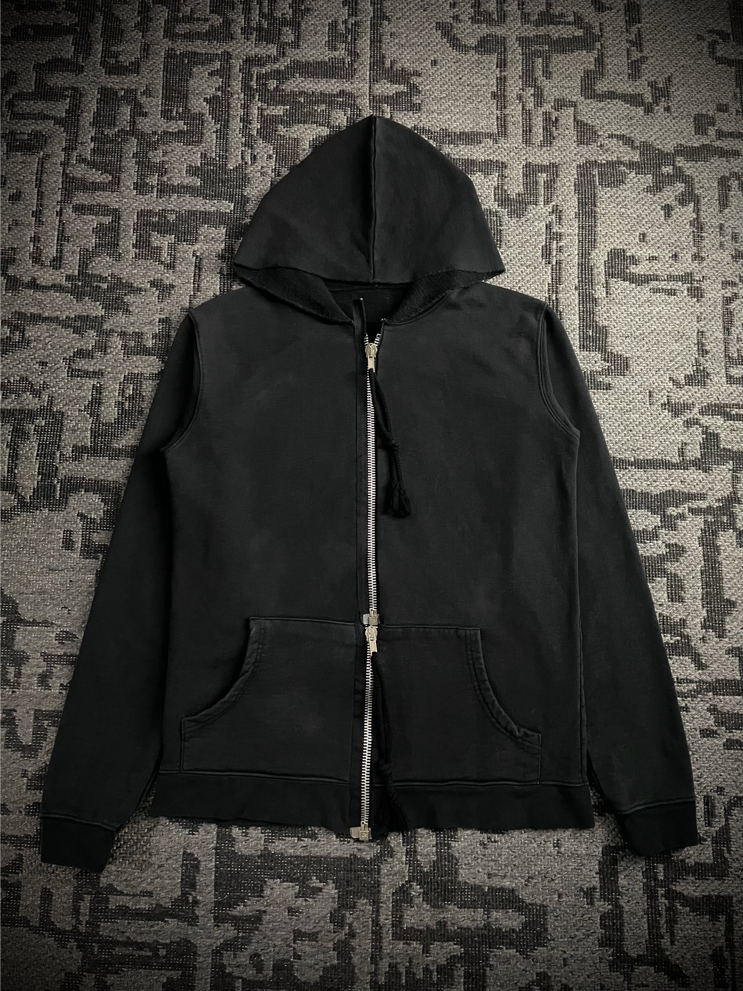 SLAB By Rick Owens Double Zipper Hoodie