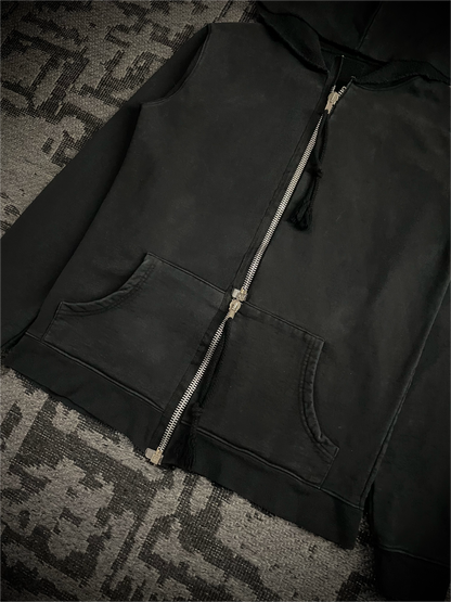 SLAB By Rick Owens Double Zipper Hoodie