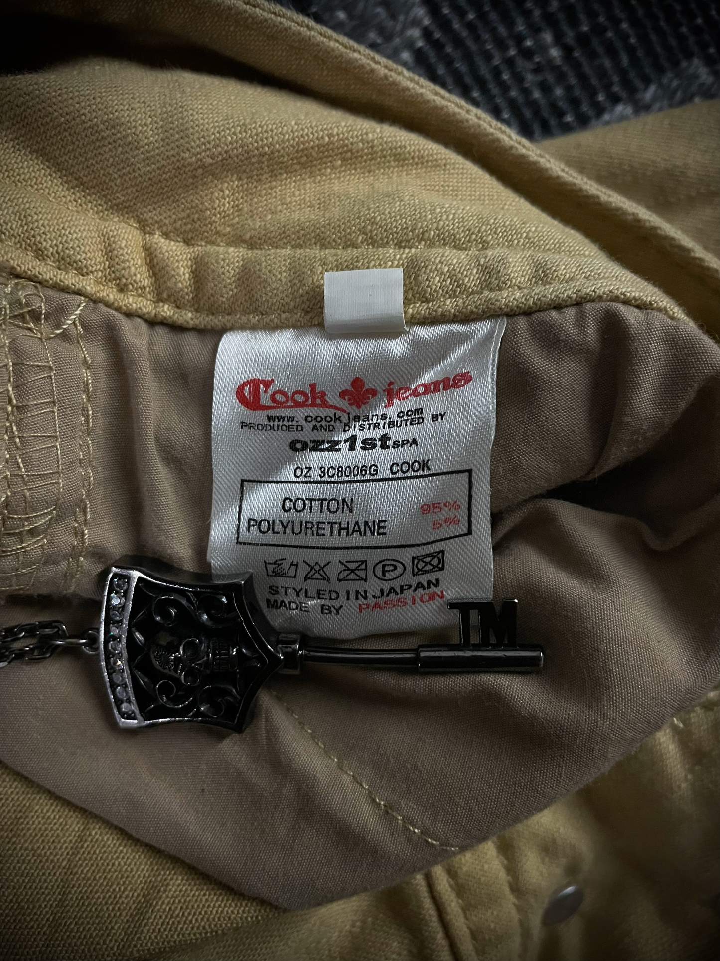 Cook Jeans Studded Lace Up Back Jeans