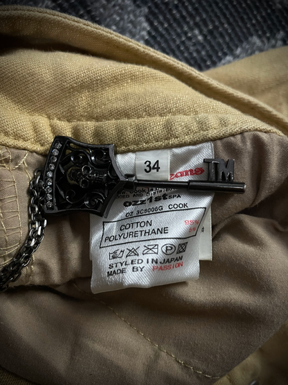 Cook Jeans Studded Lace Up Back Jeans