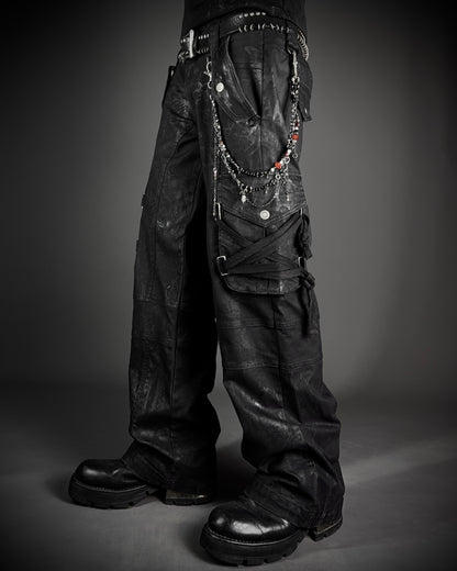MIDAS Coated Multi Pocket Cargo Pants