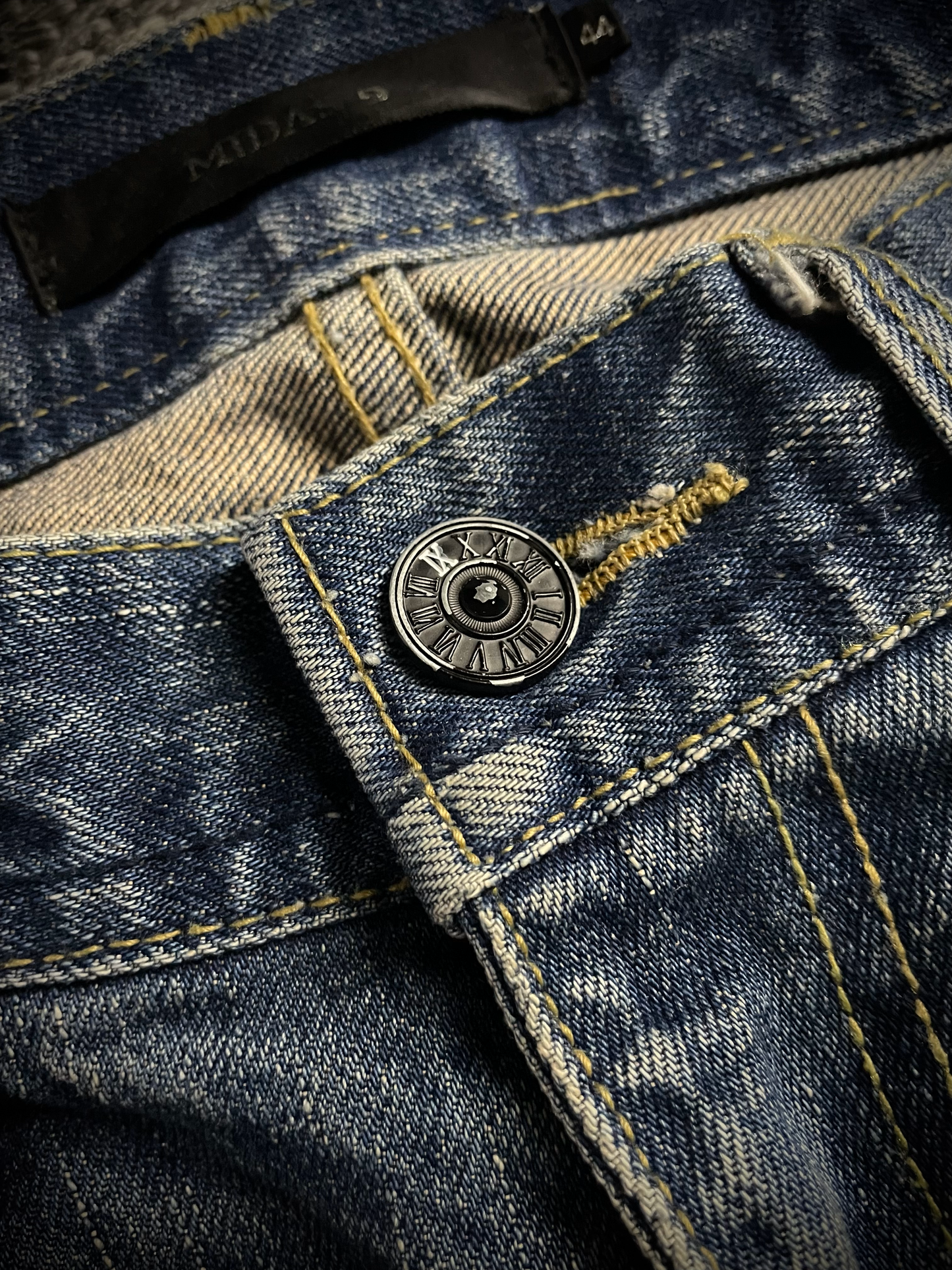 Midas 9 Whiskered Flared Jeans