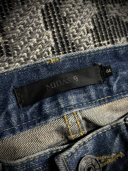 Midas 9 Whiskered Flared Jeans