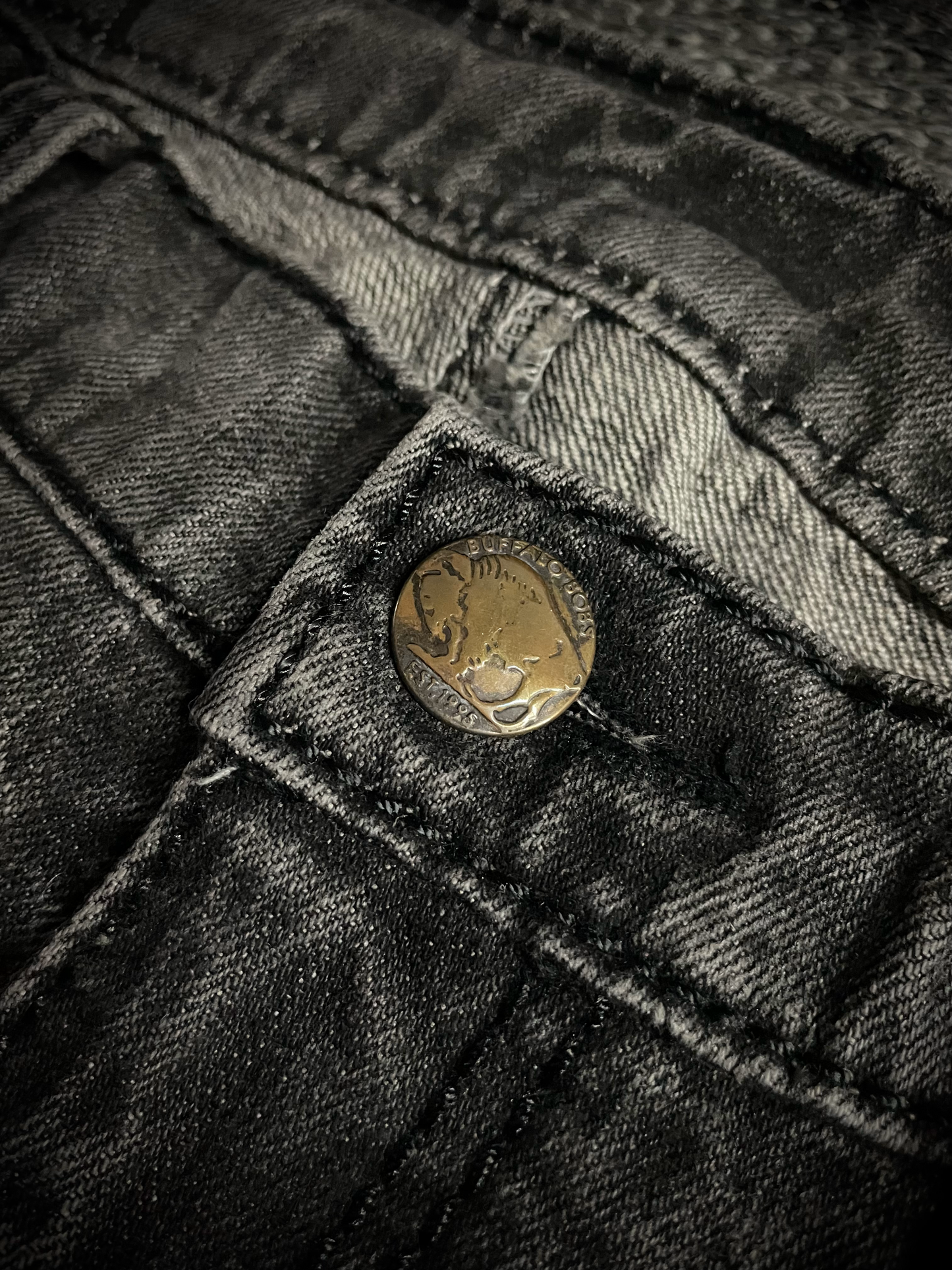 Johnny Wolf x Buffalo Bobs J-cut Claw Mark Flared Jeans