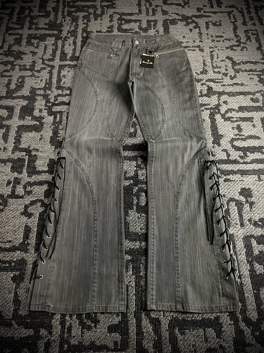 Bernings Sho Lace Up Flared Pants