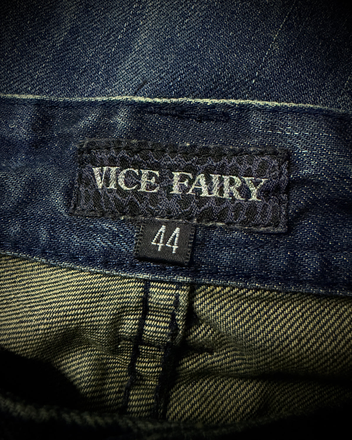 Vice Fairy Whiskered Distressed Bootcut Jeans