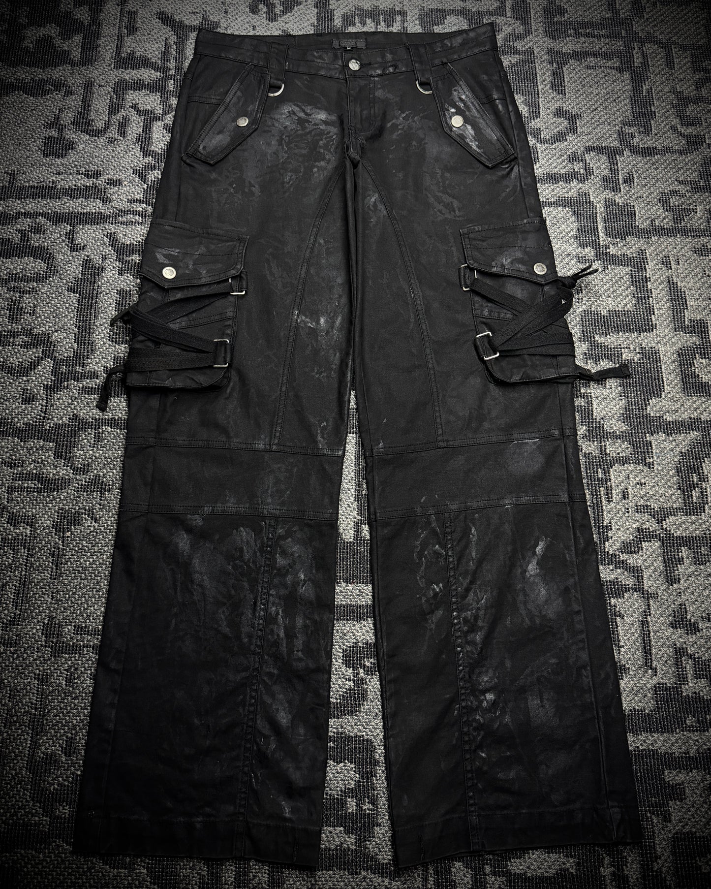 MIDAS Coated Multi Pocket Cargo Pants