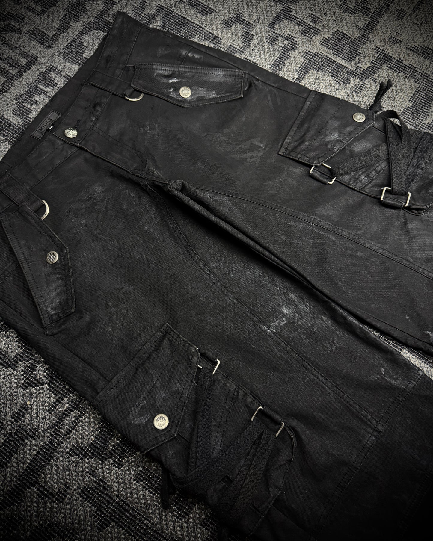 MIDAS Coated Multi Pocket Cargo Pants