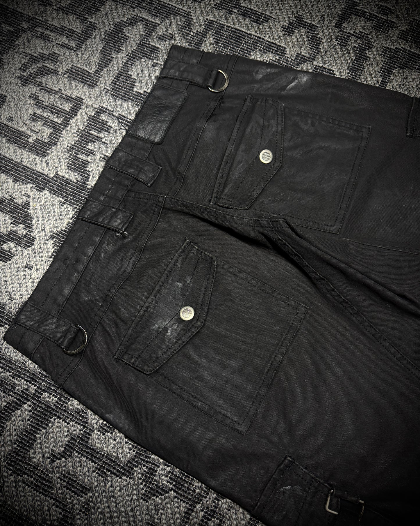 MIDAS Coated Multi Pocket Cargo Pants
