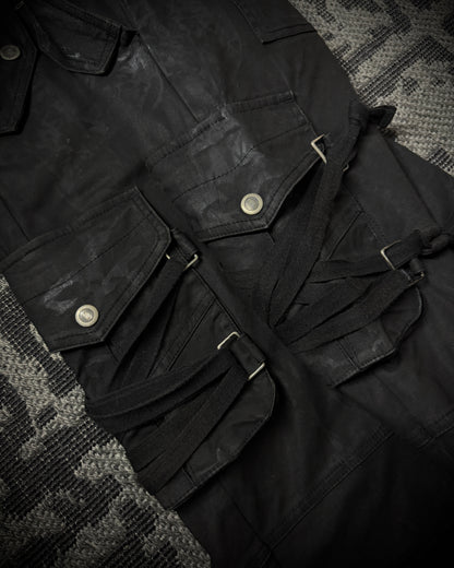 MIDAS Coated Multi Pocket Cargo Pants