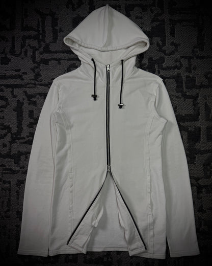 CIVARIZE Skull & Rose Double Zip Hoodie