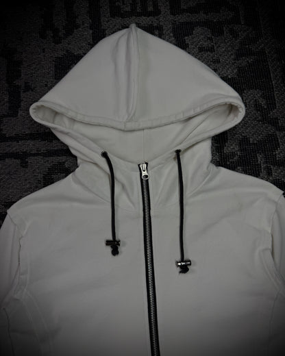 CIVARIZE Skull & Rose Double Zip Hoodie
