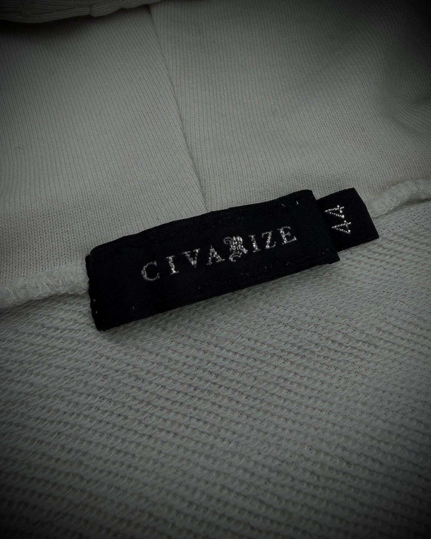CIVARIZE Skull & Rose Double Zip Hoodie