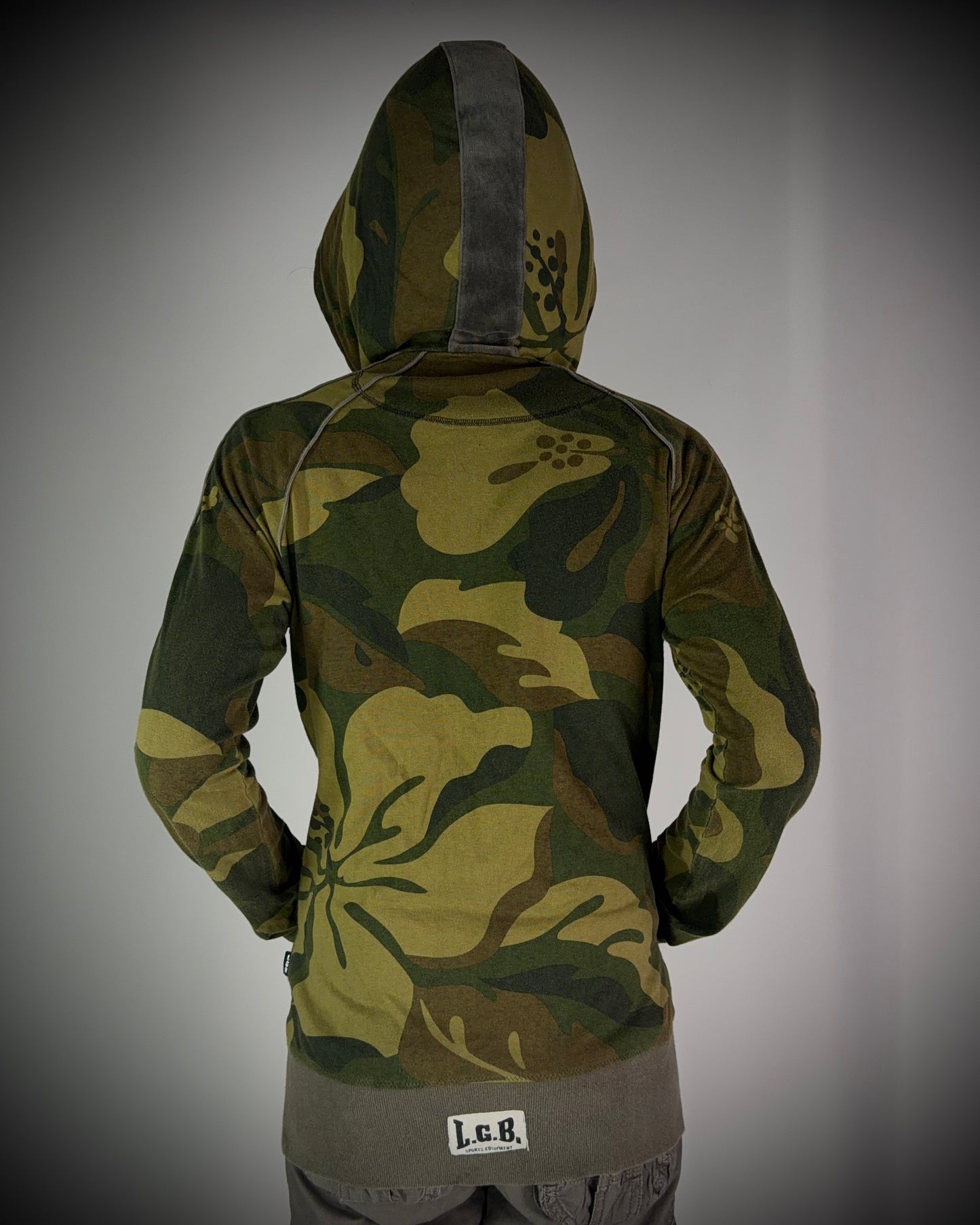 LGB Botanical Camo Zip Hoodie