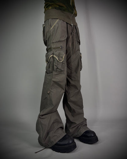 GOA Tactical Cargo Flared Pants