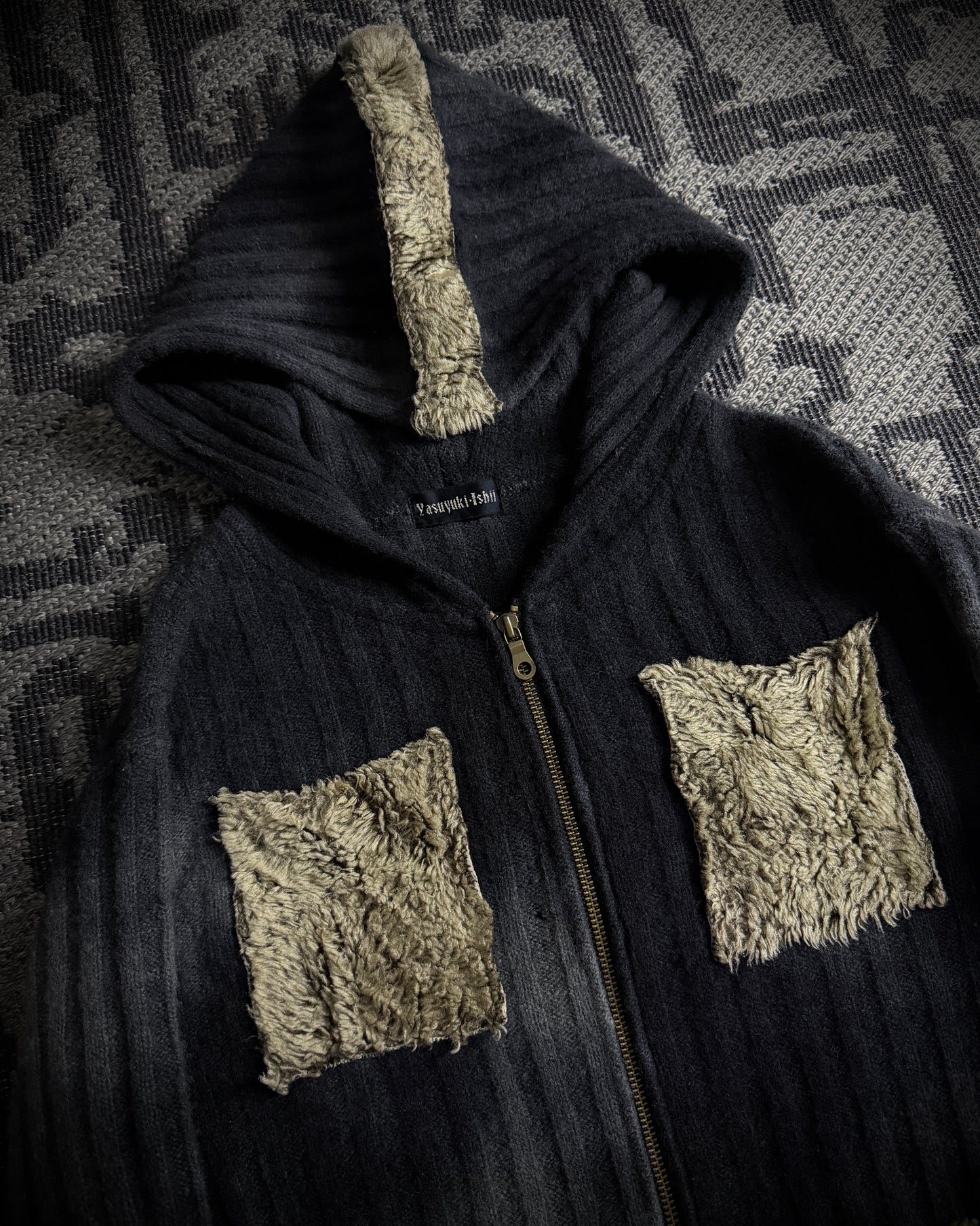 YASUYUKI ISHII Mohawk Hooded Jacket