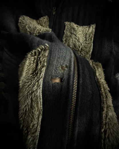 YASUYUKI ISHII Mohawk Hooded Jacket