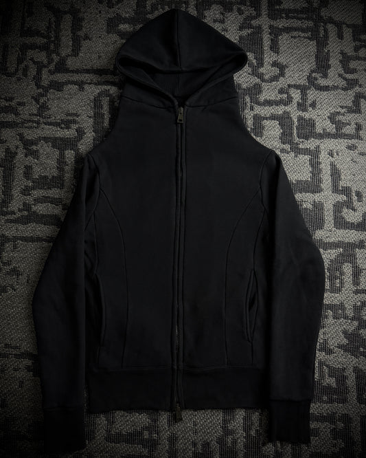 AKM High-Neck Slim Zip Hoodie