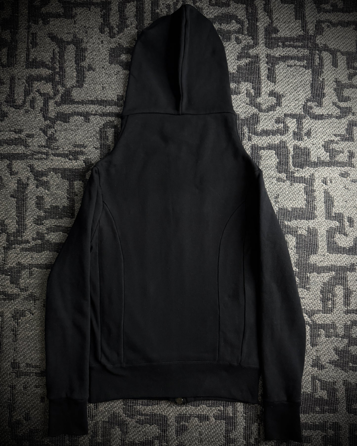 AKM High-Neck Slim Zip Hoodie