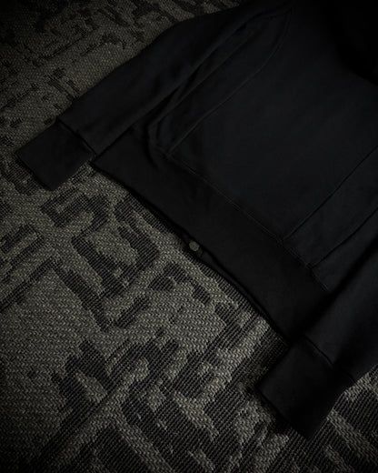 AKM High-Neck Slim Zip Hoodie