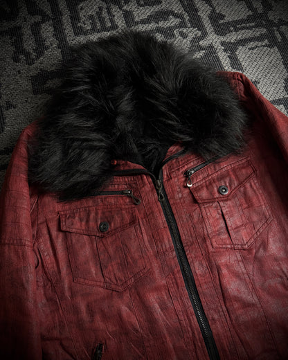 In the attic Faux Fur Coated Jacket
