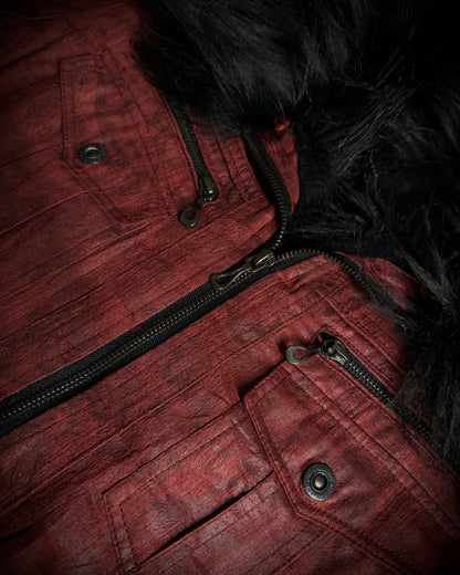 In the attic Faux Fur Coated Jacket