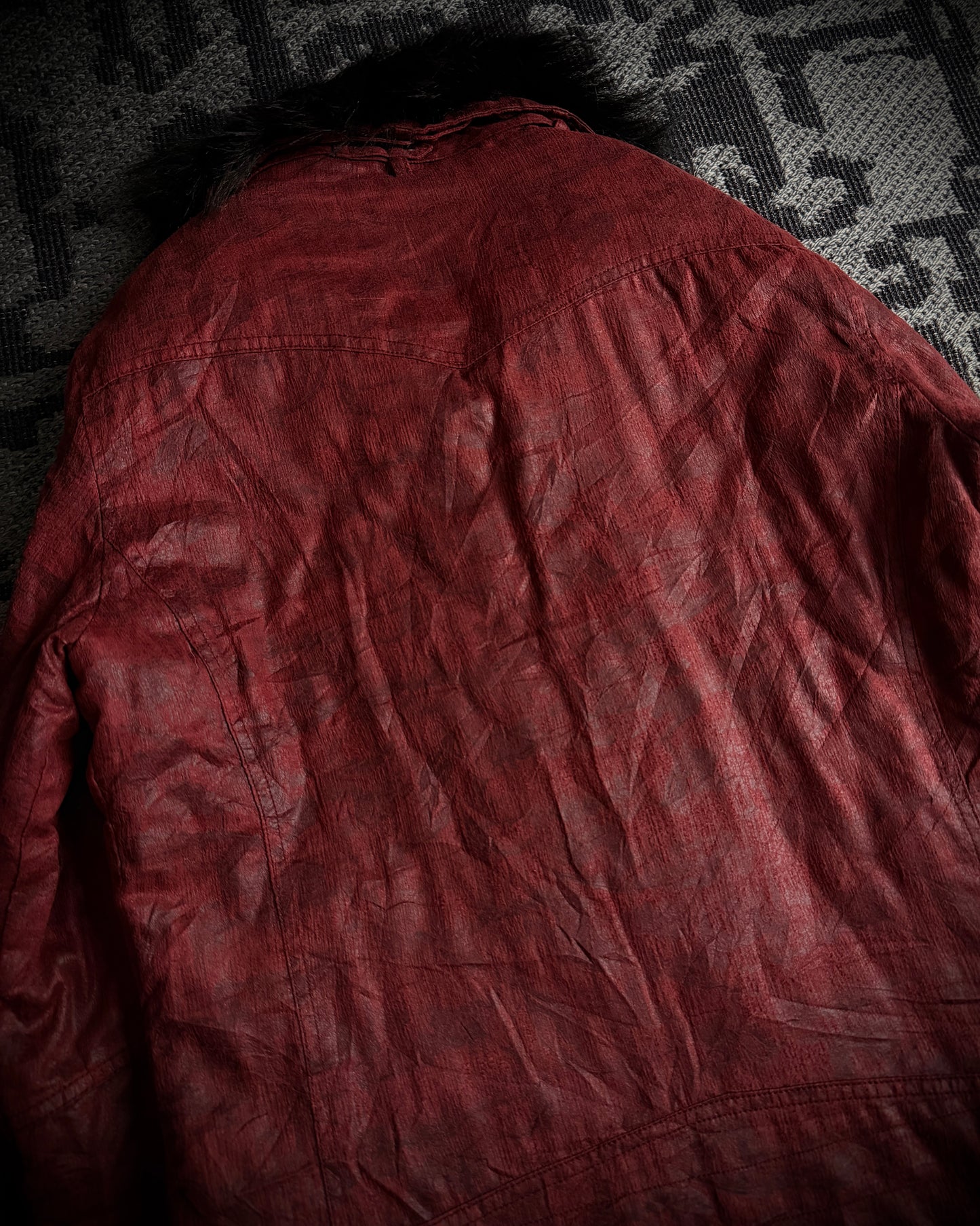 In the attic Faux Fur Coated Jacket