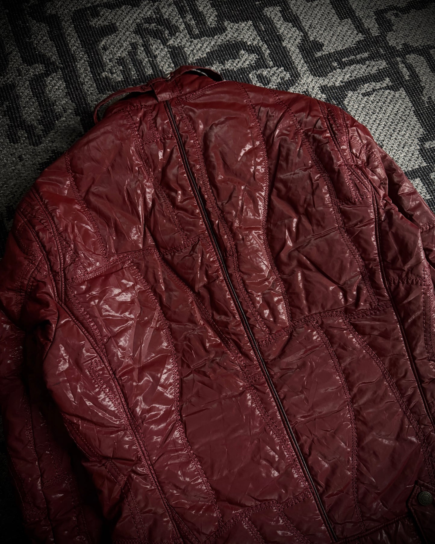 Tornado Mart Puffer Rabbit Fur Jacket