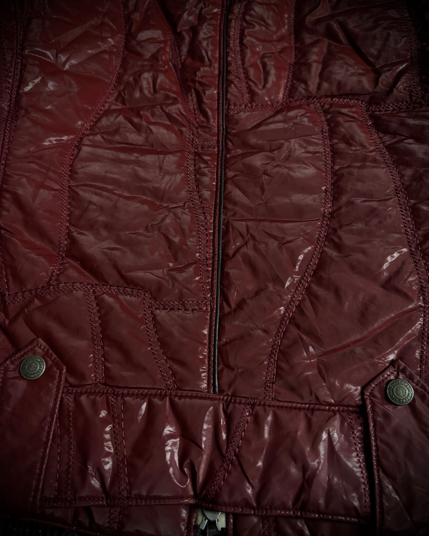Tornado Mart Puffer Rabbit Fur Jacket