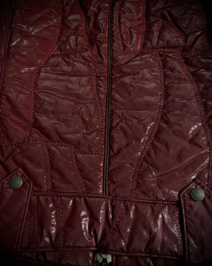 Tornado Mart Puffer Rabbit Fur Jacket