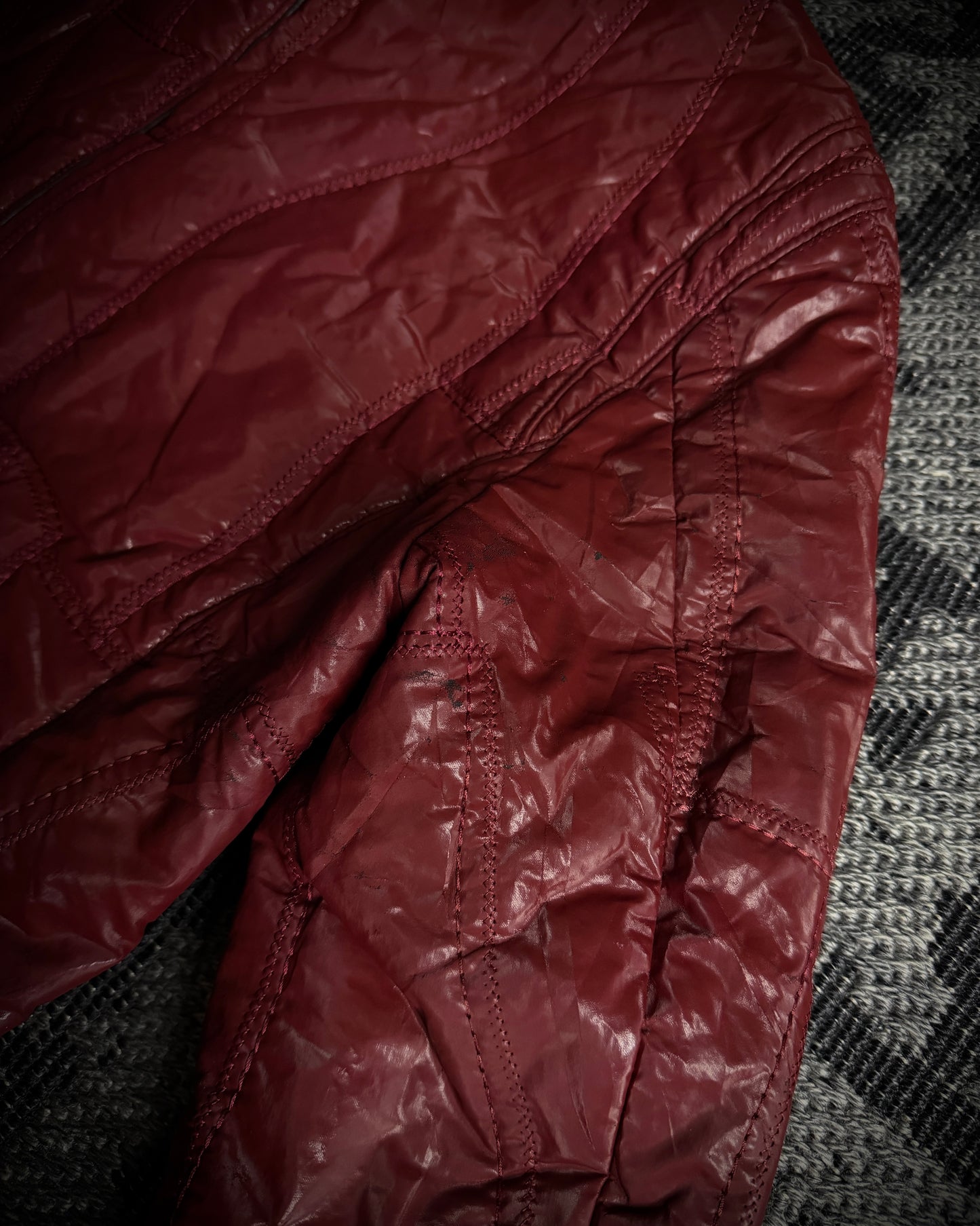 Tornado Mart Puffer Rabbit Fur Jacket