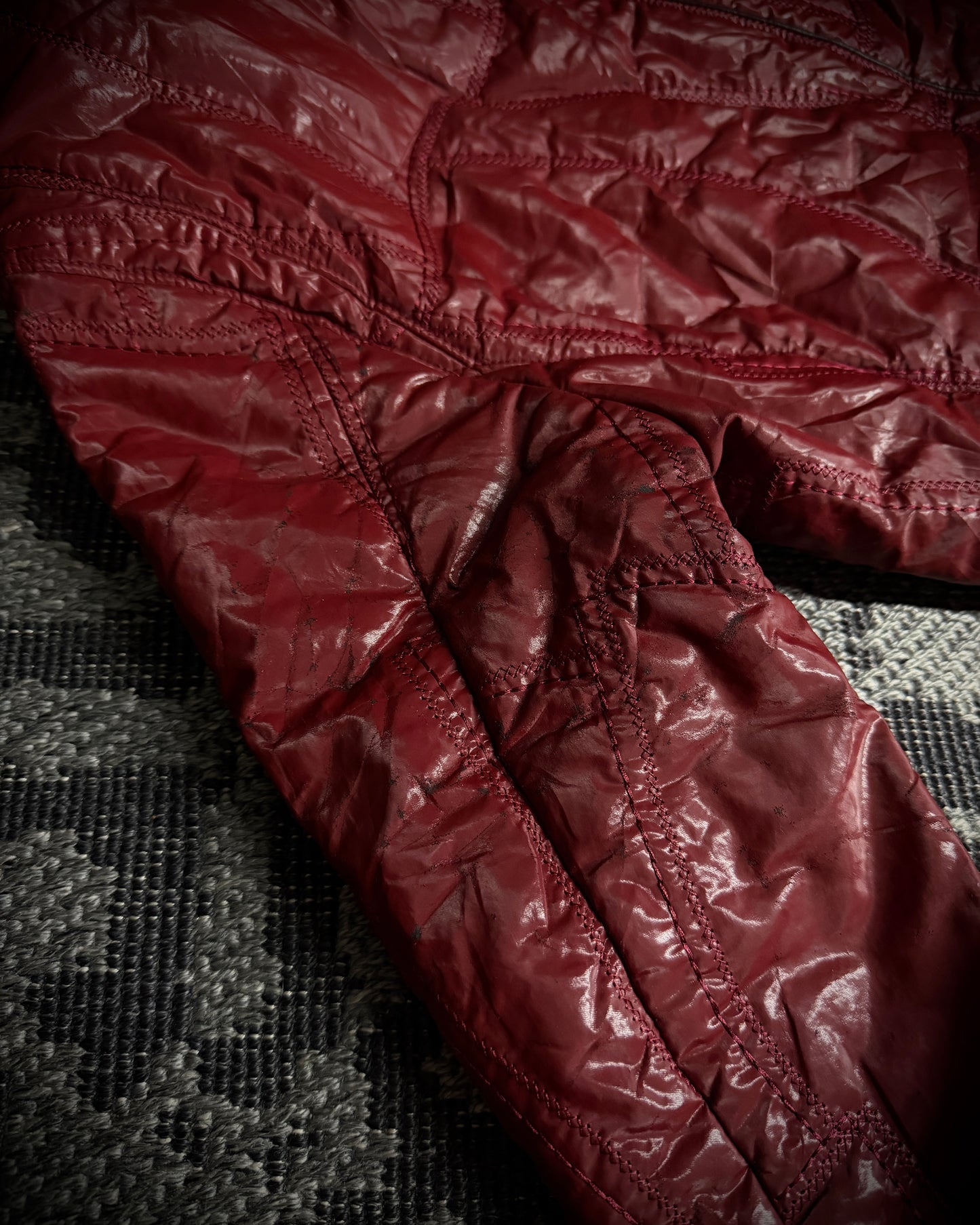 Tornado Mart Puffer Rabbit Fur Jacket