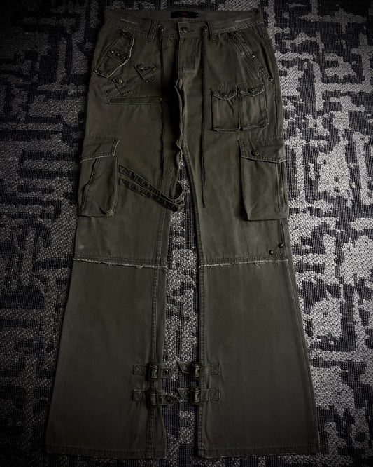 Midas Olive Utility Cargo Pants