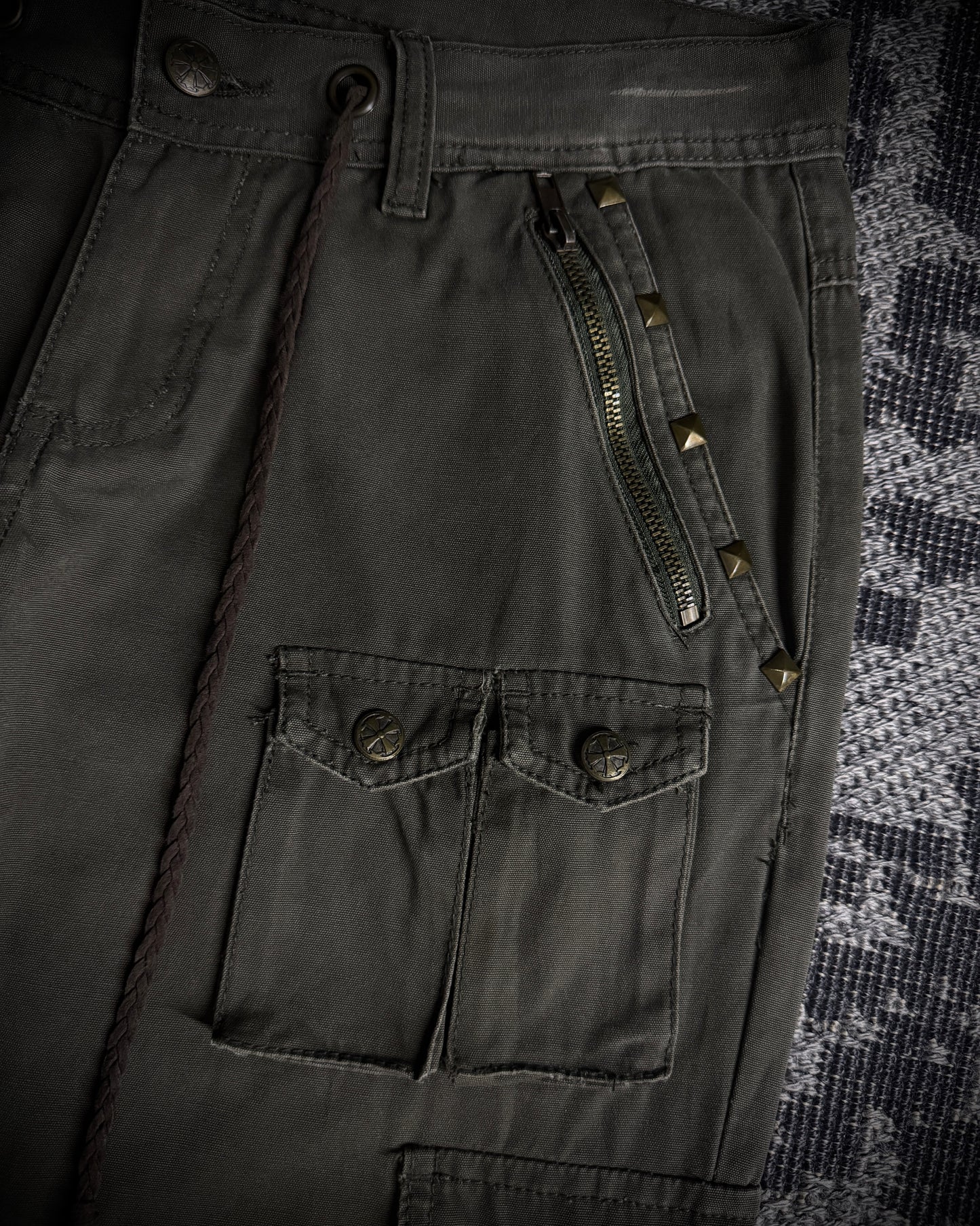 Midas Olive Utility Cargo Pants