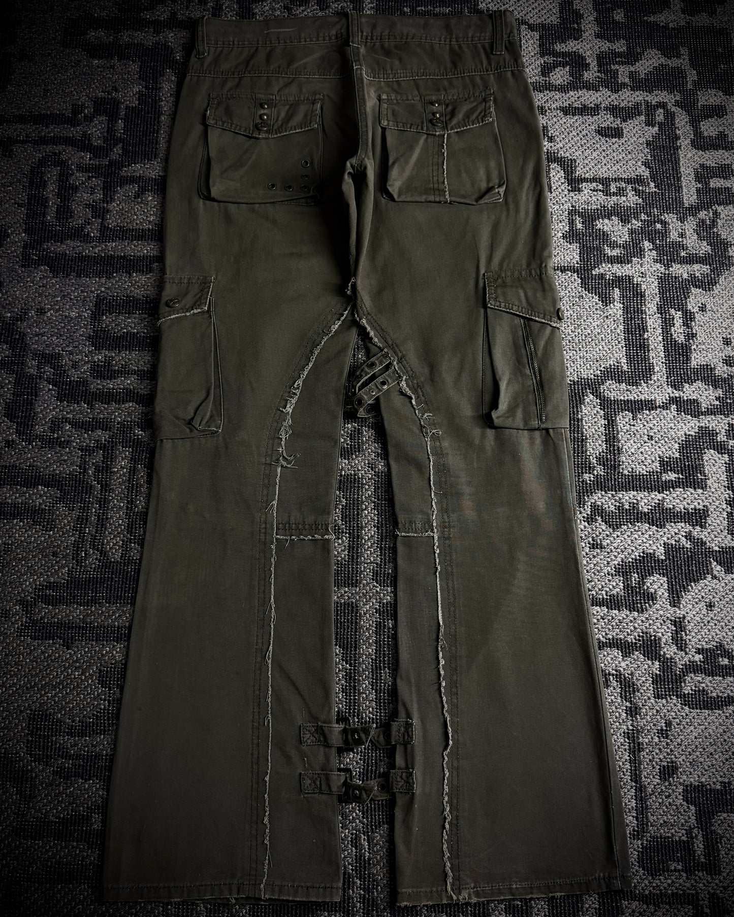 Midas Olive Utility Cargo Pants