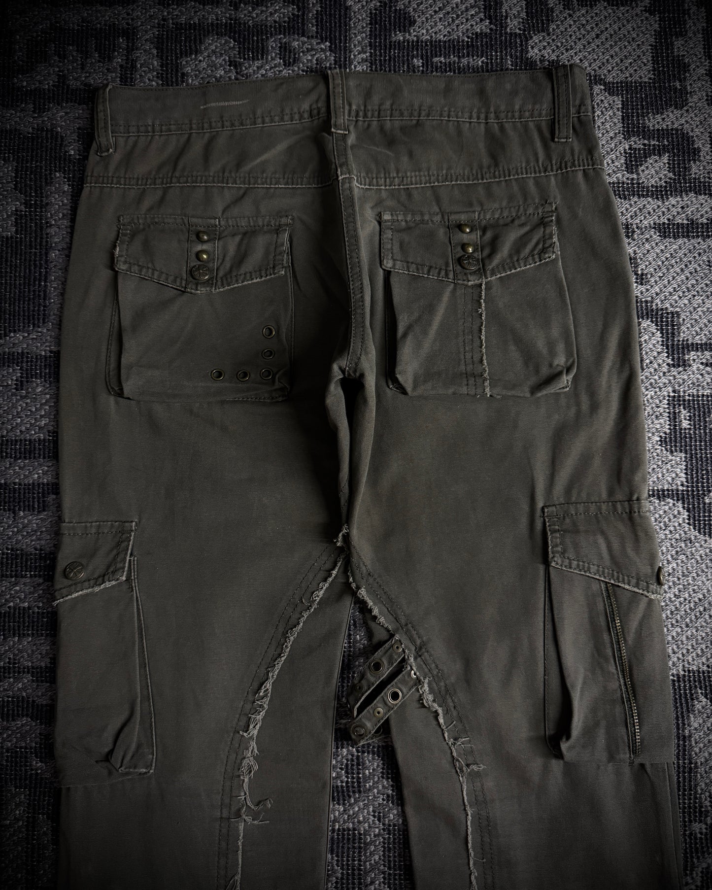 Midas Olive Utility Cargo Pants