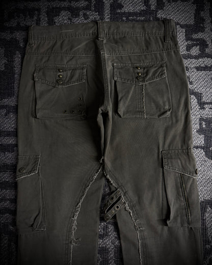 Midas Olive Utility Cargo Pants