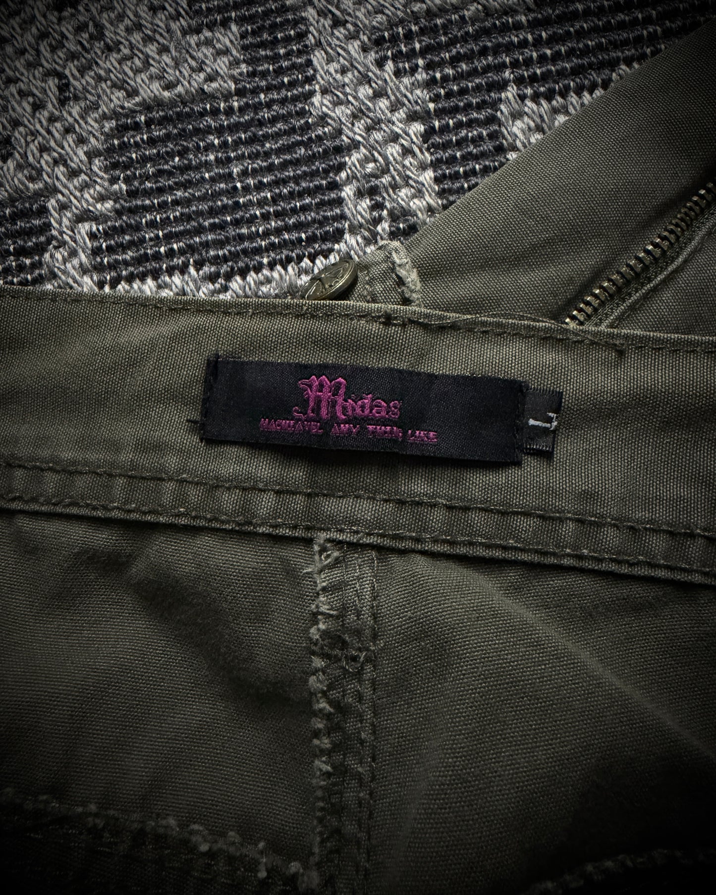 Midas Olive Utility Cargo Pants