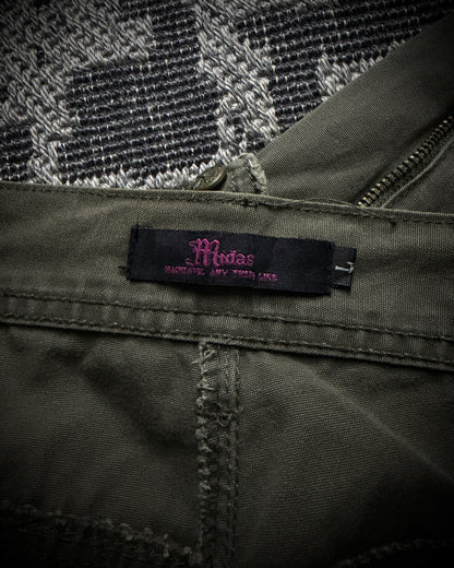 Midas Olive Utility Cargo Pants