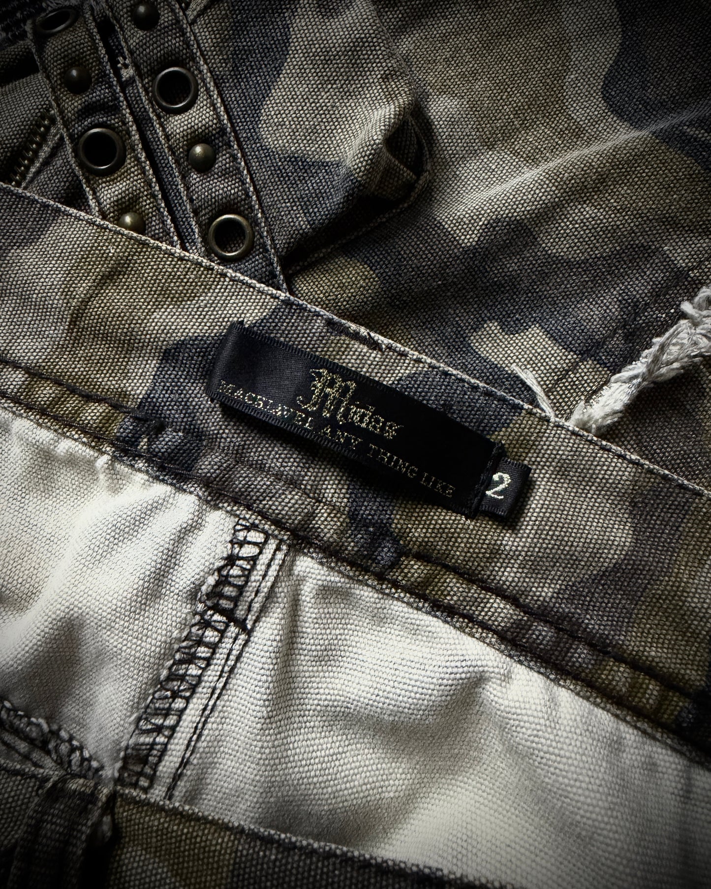 Midas Olive Camo Utility Cargo Pants