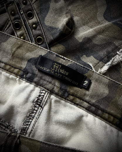Midas Olive Camo Utility Cargo Pants