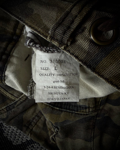 Midas Olive Camo Utility Cargo Pants