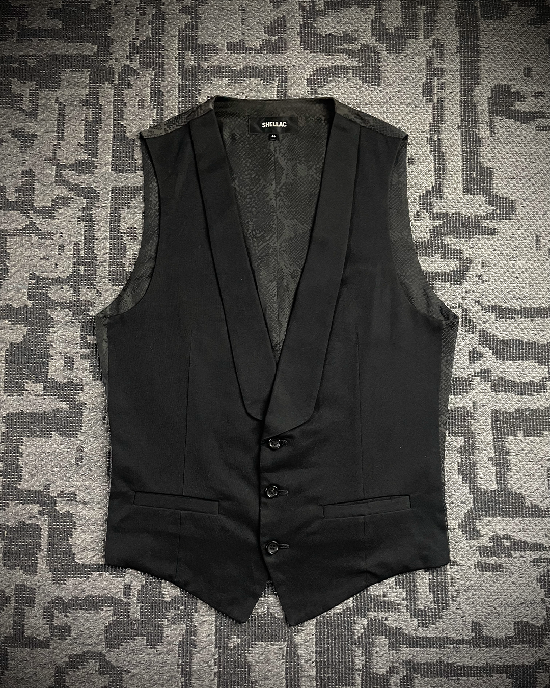 Shellac Snake Pattern Vest
