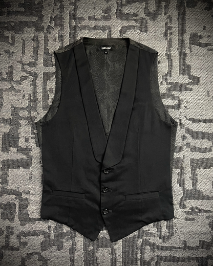 Shellac Snake Pattern Vest