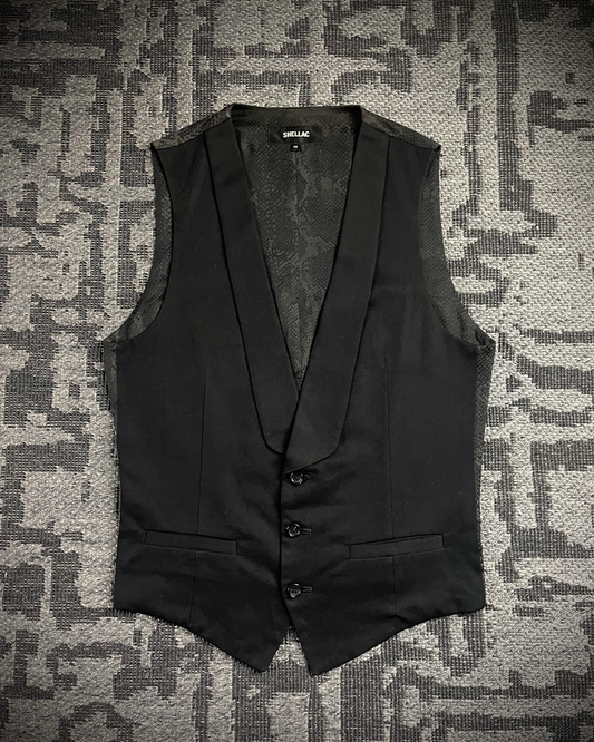 Shellac Snake Pattern Vest